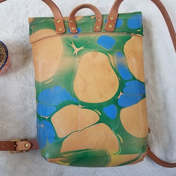 Glad & Young Leather Backpack main image 5